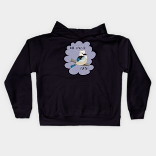 Not Amused Mate Kookaburra Angry Bird Kids Hoodie